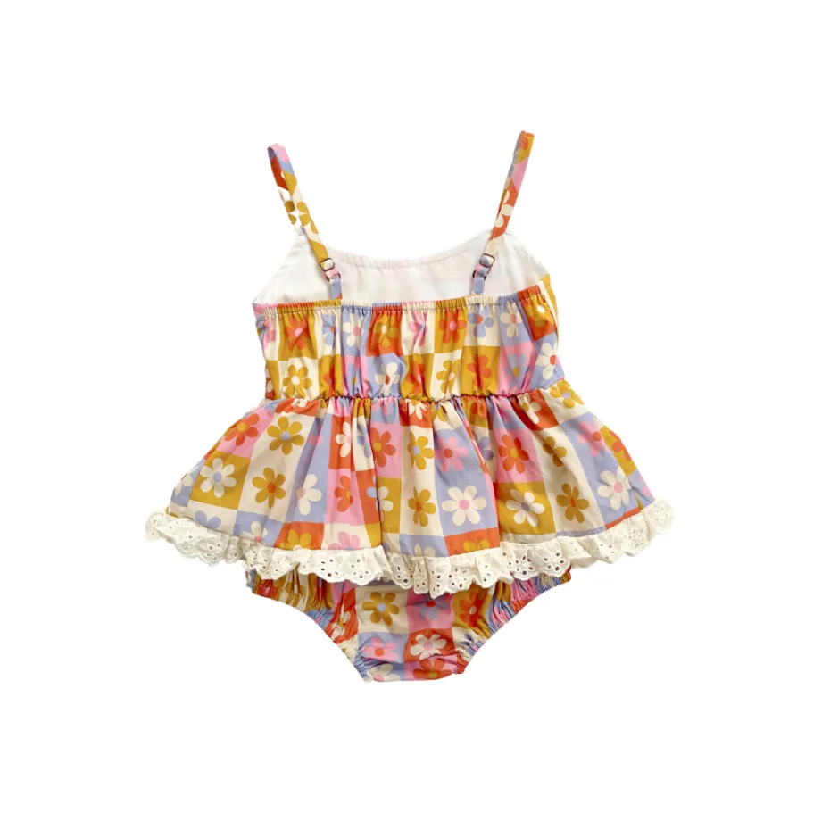 Peppa Baby Girl Floral Romper