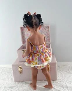 Peppa Baby Girl Floral Romper