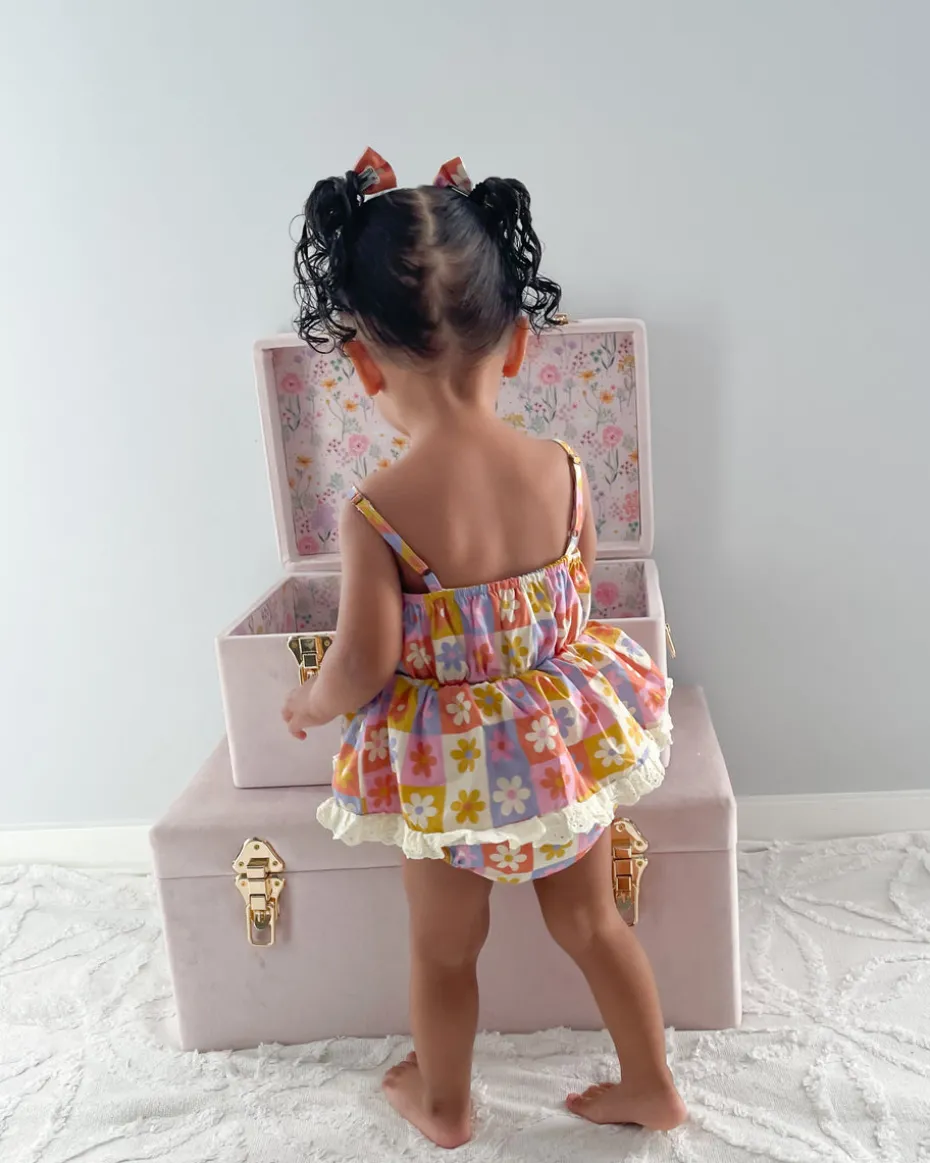 Peppa Baby Girl Floral Romper