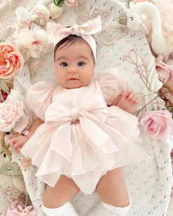 Petal Pink Hattie Belle Baby Girl Hair Accessories