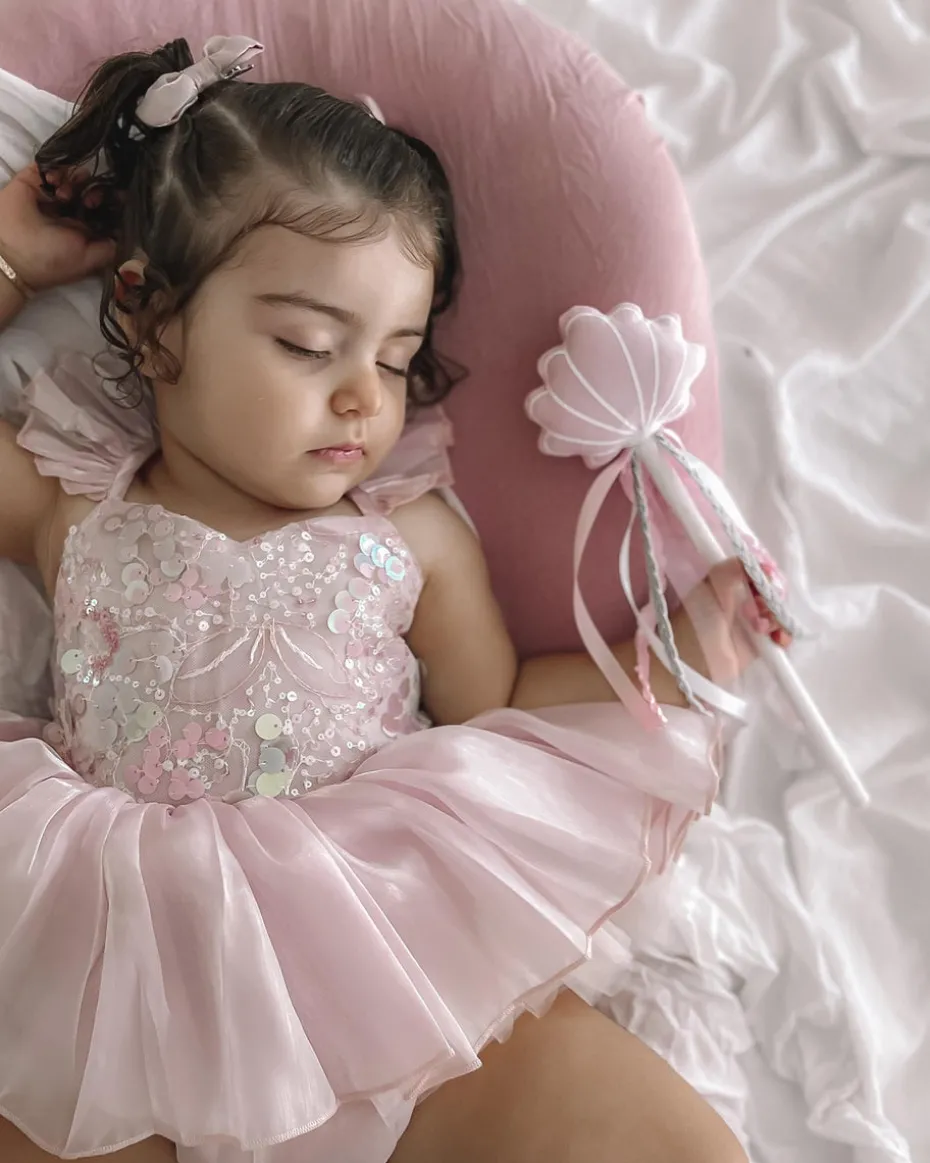 Pink Mermaid Baby Girl Hair Accessories