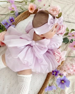 Purple Pearl Hattie Belle Baby Girl Hair Accessories