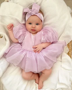 Purple Pearl Hattie Belle Baby Girl Hair Accessories