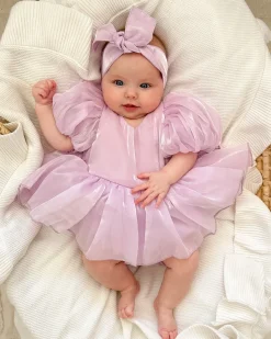 Purple Pearl Hattie Belle Baby Girl Hair Accessories