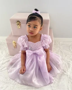 Purple Pearl Mermaid Baby Girl Hair Accessories