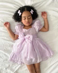 Purple Pearl Mermaid Baby Girl Hair Accessories