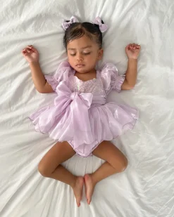 Purple Pearl Mermaid Baby Girl Hair Accessories