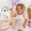 Rainbow Fairy Floss Baby Girl Romper