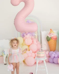 Rainbow Fairy Floss Baby Girl Romper