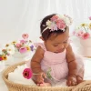 Rosabelle Stretch Baby Girl Flower Crown