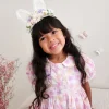 Rosie Mae Bunny Ears Floral Garland - Lilac