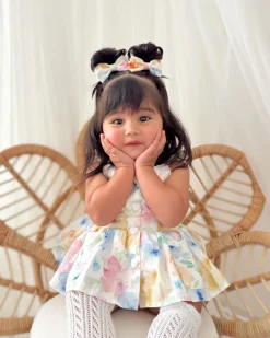 Sable Baby Girl Floral Hair Accessories