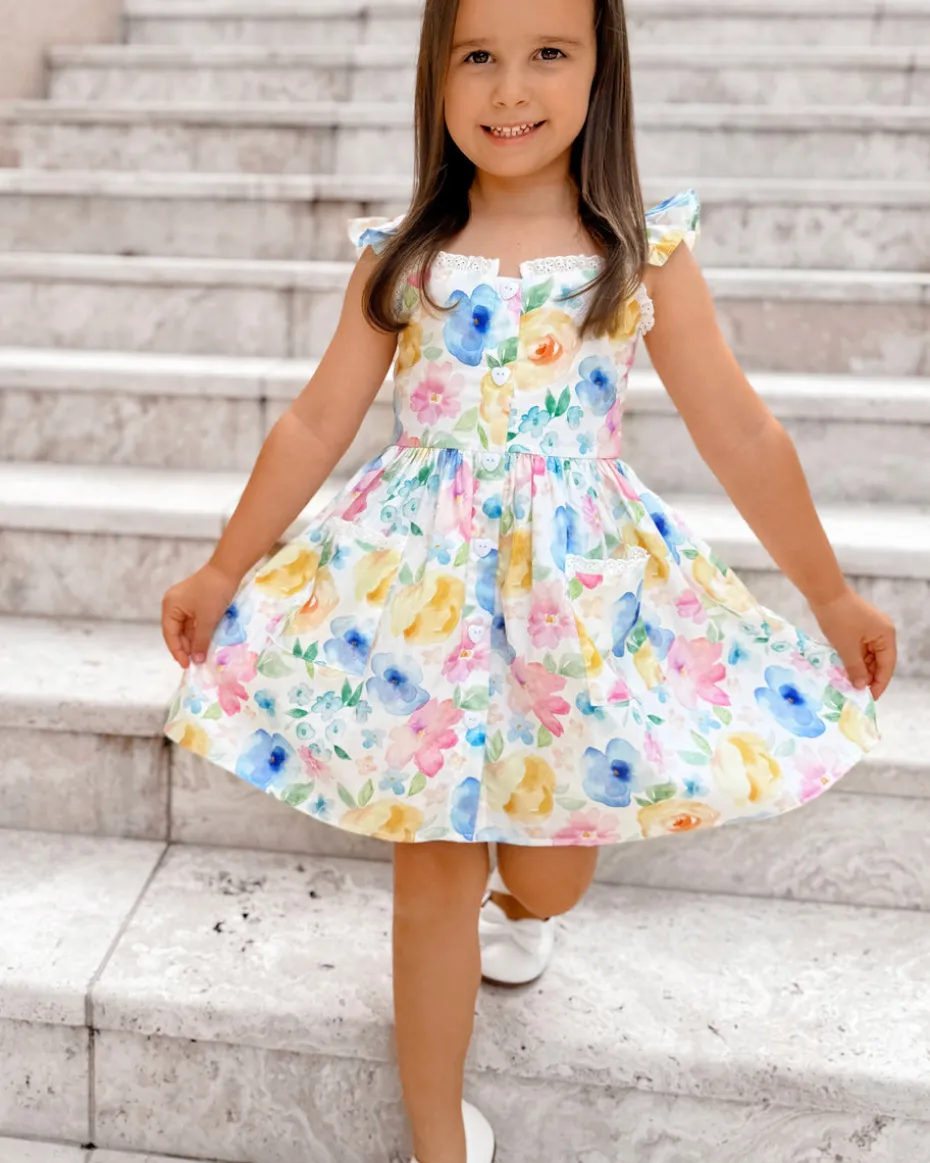Sable Girls Floral Dress