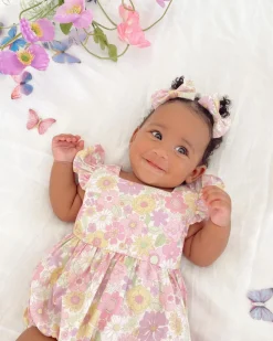 Saylor Baby Girl Floral Hair Accessories