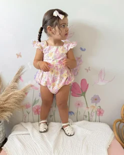 Saylor Baby Girl Floral Romper