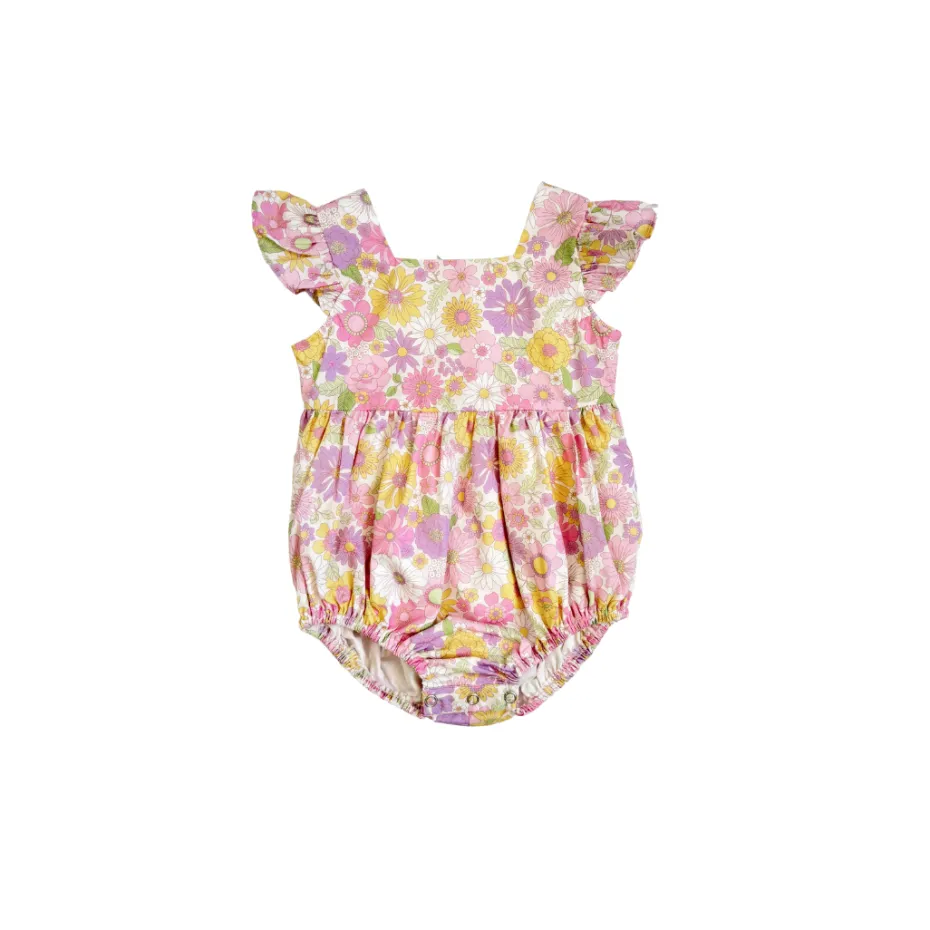 Saylor Baby Girl Floral Romper