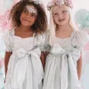 Shell Cove Sequin Green Girls Party Dress