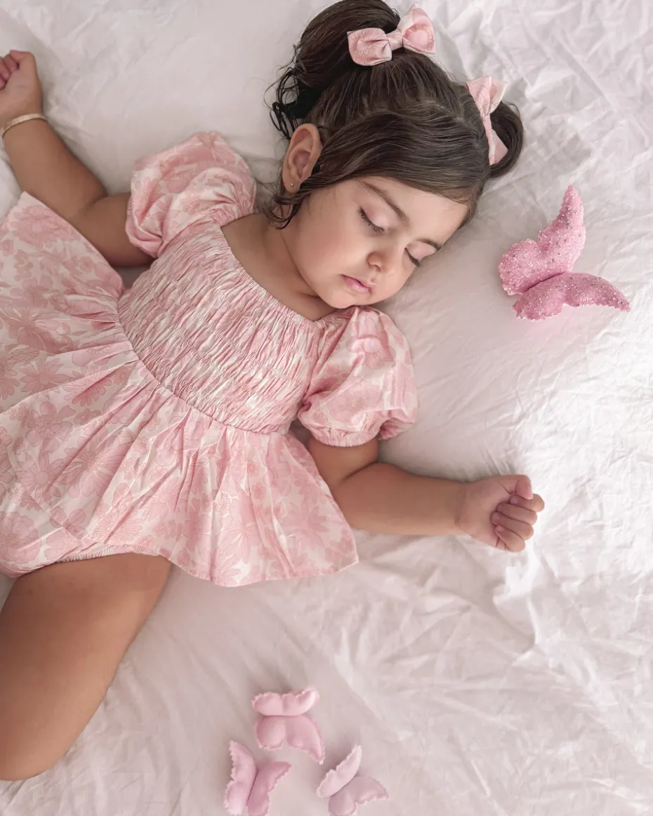 Shiloh Bloom Baby Girl Floral Romper