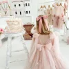 Sleeping Beauty Ballerina Pink Girls Party Dress