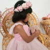 Sophia Candy Pink Girls Flower Crown