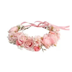 Sophia Candy Pink Girls Flower Crown