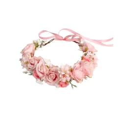 Sophia Candy Pink Girls Flower Crown