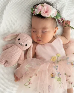 Sugar Plum Heavenly Pink Baby Girl Romper
