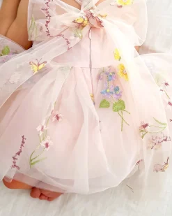 Sugar Plum Heavenly Pink Baby Girl Romper