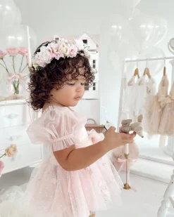 Swan Lake Ballerina Pink Baby Girl Romper