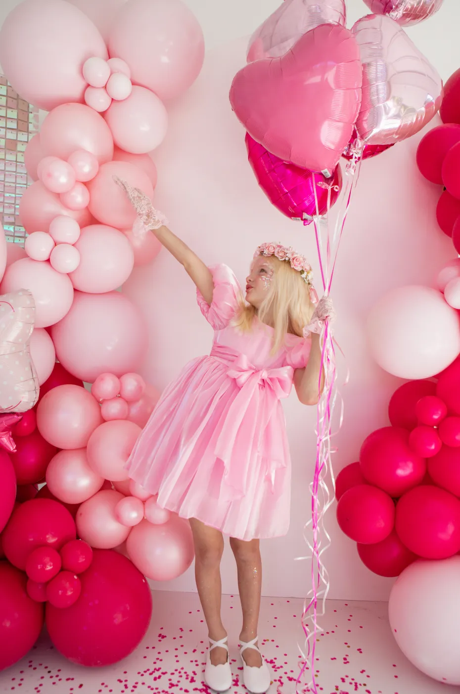 Tabitha Candy Pink Girls Party Dress