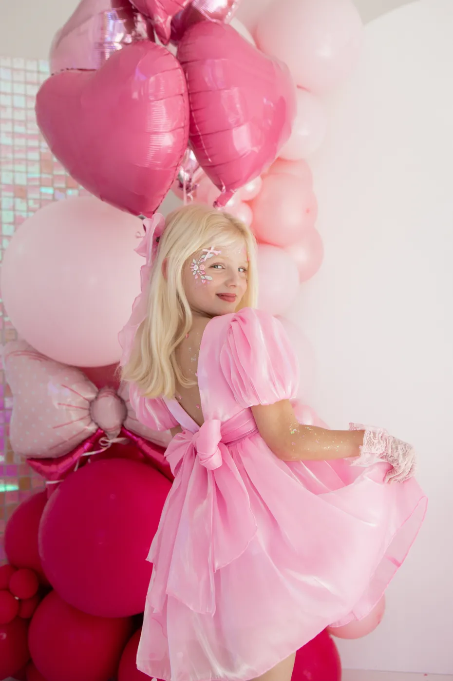 Tabitha Candy Pink Girls Party Dress