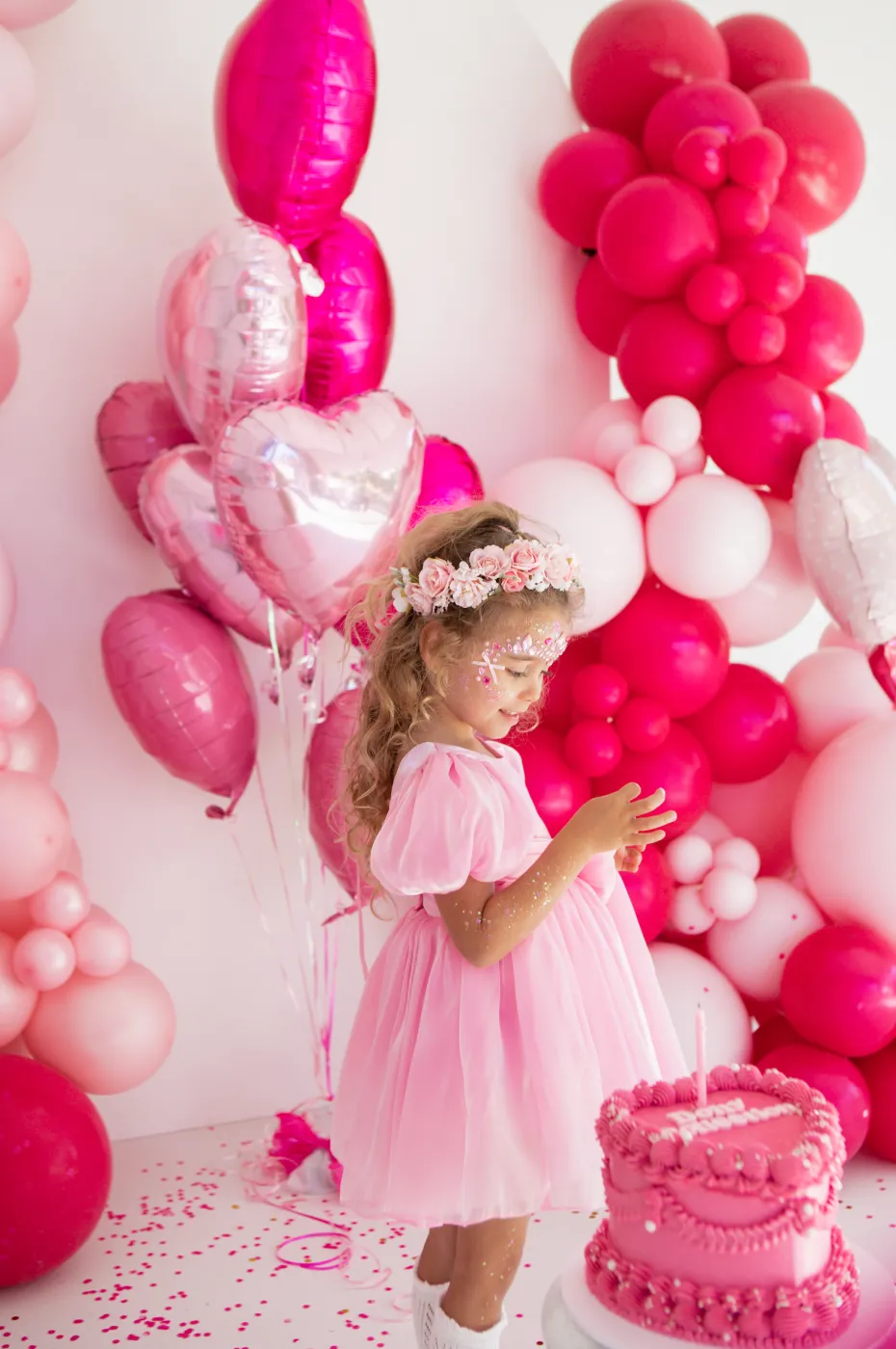 Tabitha Candy Pink Girls Party Dress