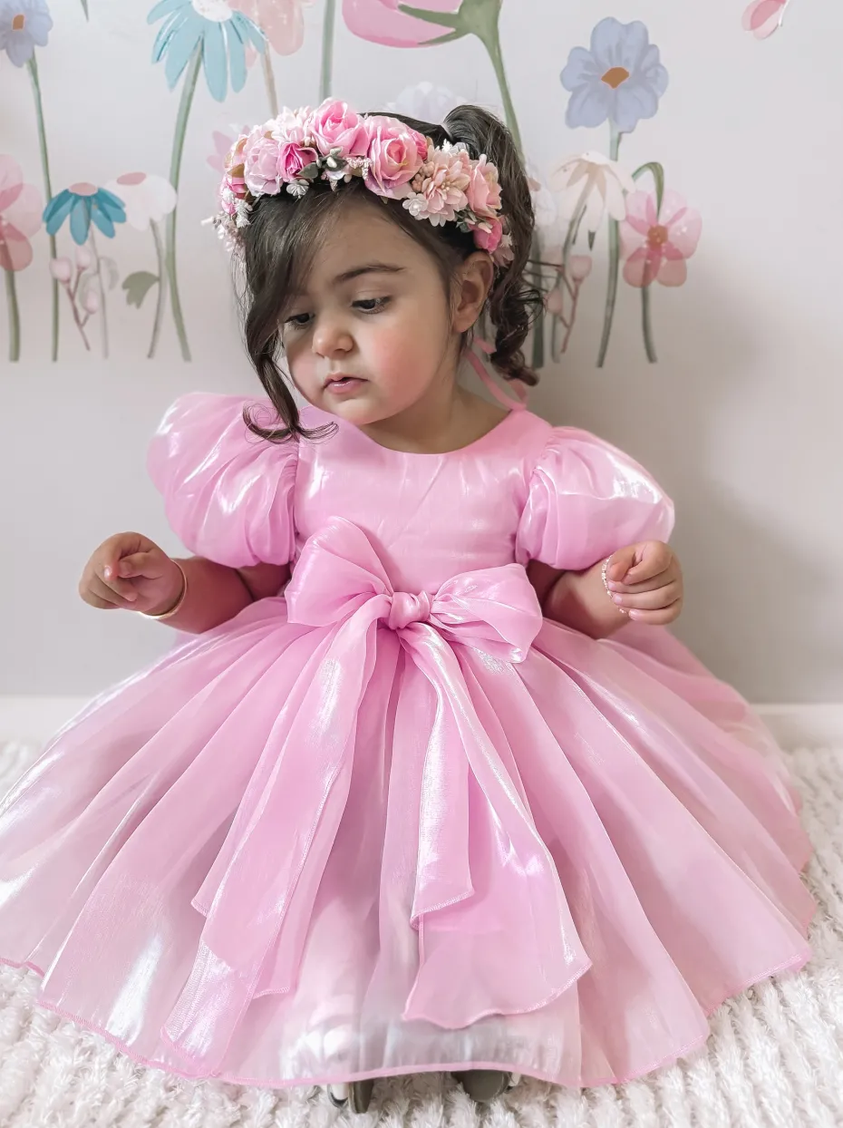 Tabitha Candy Pink Girls Party Dress