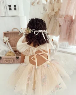 The Rose Champagne Baby Girl Romper