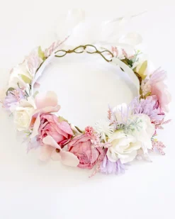 Tinker Rose Girls Flower Crown