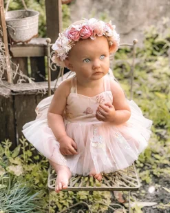 Tinker Rose Girls Flower Crown