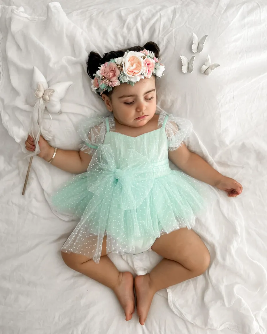 Tinkerbell Romper Peppermint Baby Girl Romper