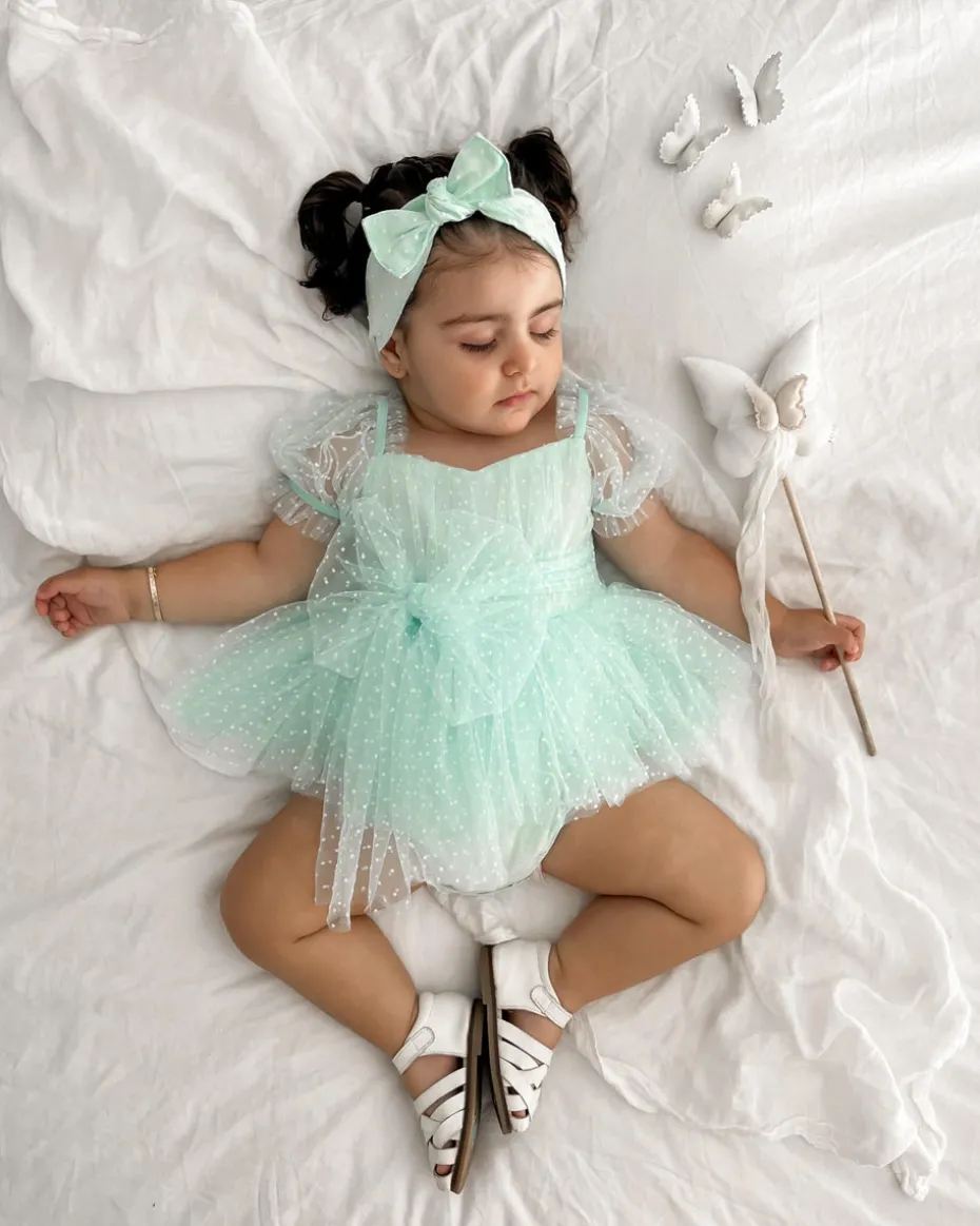 Tinkerbell Romper Peppermint Baby Girl Romper