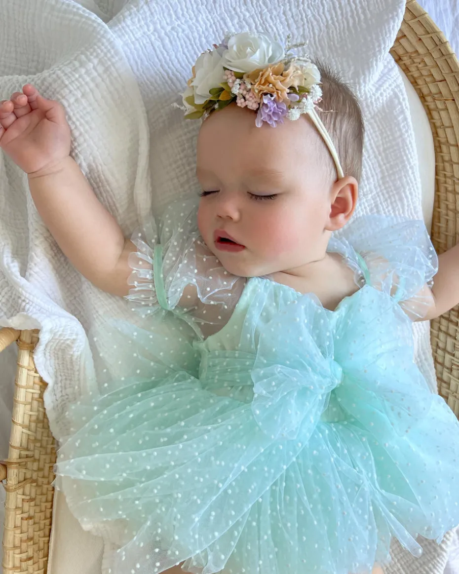 Tinkerbell Romper Peppermint Baby Girl Romper