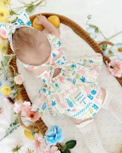 Tropicana Baby Girls Floral Romper