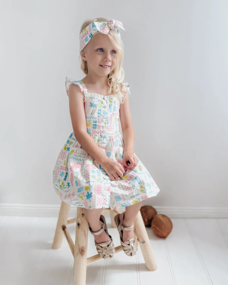 Tropicana Girls Floral Dress