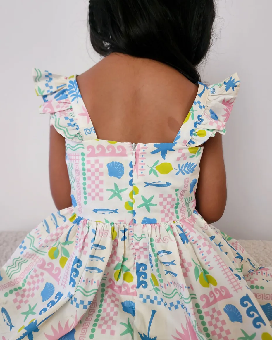 Tropicana Girls Floral Dress