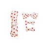 Valentina White Heart Baby Girl Tulle Hair Accessories
