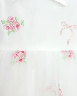 Vivienne Belle Girls Party Dress - White