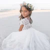 White Flora Flower Girl Dress