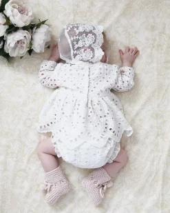 White Ivy Baby Girl Two Piece Set